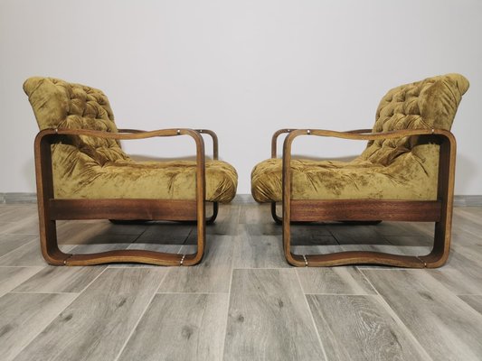 Mid-Century Armchairs, Set of 2-QJA-1447214