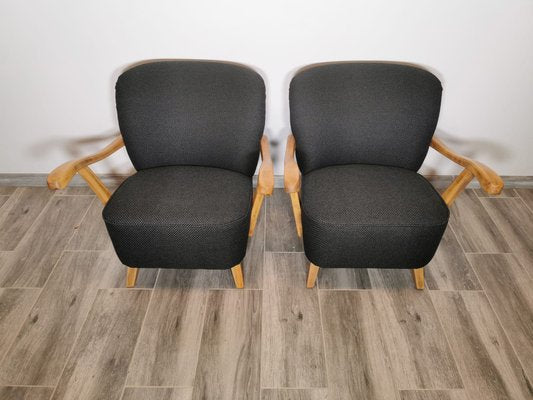 Mid-Century Armchairs, Set of 2-QJA-1764497