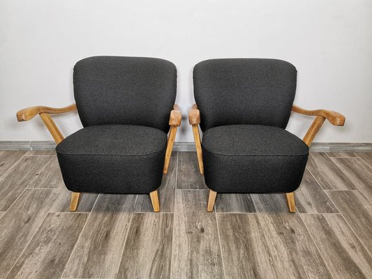 Mid-Century Armchairs, Set of 2-QJA-1764497