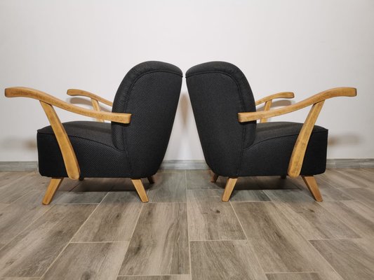 Mid-Century Armchairs, Set of 2-QJA-1764497