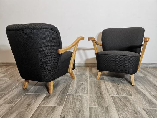 Mid-Century Armchairs, Set of 2-QJA-1764497