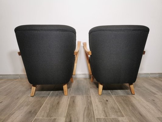 Mid-Century Armchairs, Set of 2-QJA-1764497