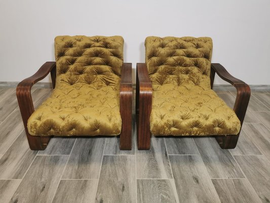 Mid-Century Armchairs, Set of 2-QJA-1447214