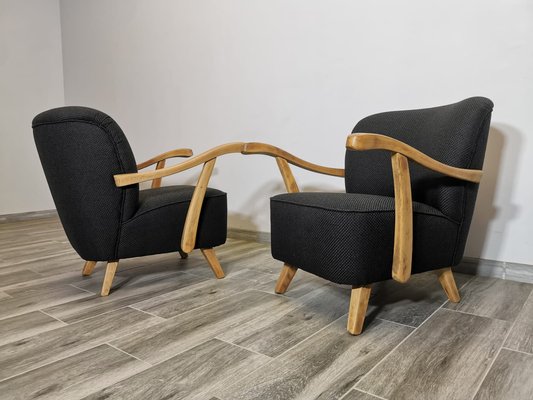 Mid-Century Armchairs, Set of 2-QJA-1764497