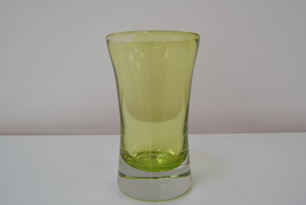 Mid-Century Art Glass Vase, Czechoslovakia, 1960s-TZ-964060