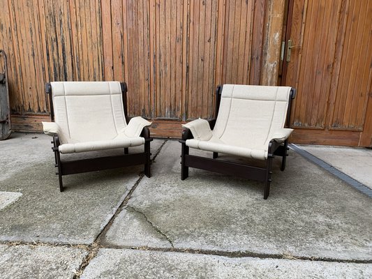 Mid-Century Arts & Crafts Armchairs from Képcsarnok, Set of 2-OXJ-1703938