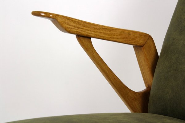 Mid-Century Ash Armchair, 1960s-WVS-571744