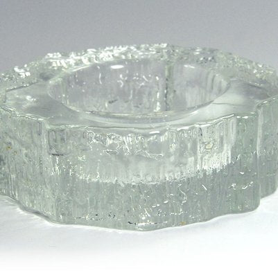 Mid-Century Aslak Glass Dish by Tapio Wirkkala for Iittala, 1970s-GIW-1732255