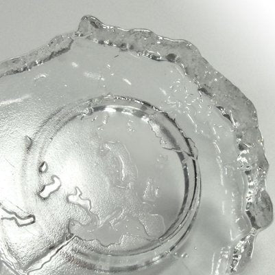 Mid-Century Aslak Glass Dish by Tapio Wirkkala for Iittala, 1970s-GIW-1732255