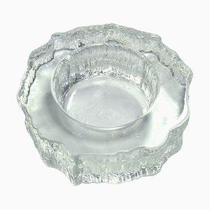 Mid-Century Aslak Glass Dish by Tapio Wirkkala for Iittala, 1970s-GIW-1732255