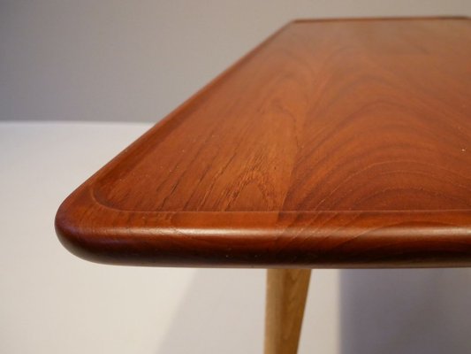 Mid-Century At-11 Coffee Table in Solid Teak by Hans J. Wegner for Andreas Tuck, Denmark-OGU-838736