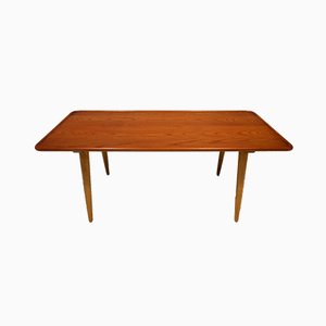 Mid-Century At-11 Coffee Table in Solid Teak by Hans J. Wegner for Andreas Tuck, Denmark-OGU-838736