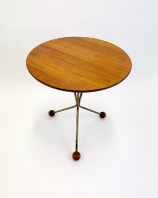 Mid-Century Atomic Side Table by Albert Larsson for Alberts Tibro, 1950s-SFW-1268432