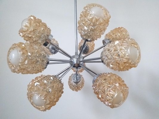 Mid-Century Atomic Sputnik Chandelier, Germany, 1970s-TZ-738280