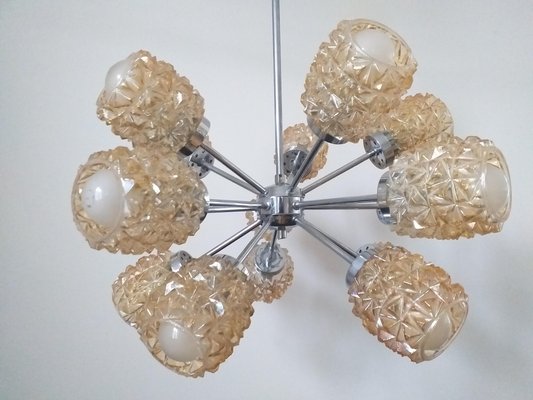 Mid-Century Atomic Sputnik Chandelier, Germany, 1970s-TZ-738280