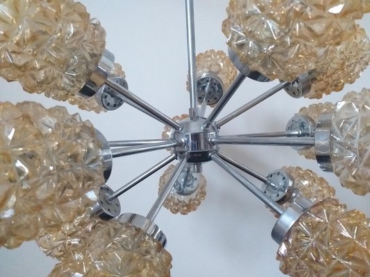 Mid-Century Atomic Sputnik Chandelier, Germany, 1970s-TZ-738280