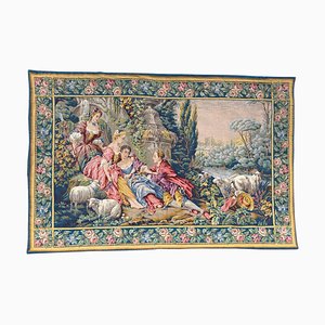 Mid-Century Aubusson Style Jacquard Tapestry-YMM-1062113