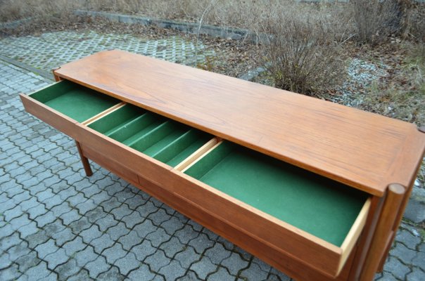 Mid-Century Australian Modern Minimalist Teak Sideboard, 1960s-UF-1371019