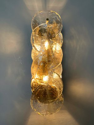 Mid-Century Austrian Citrus Wall Sconces in Murano Glass from Kalmar, 1970s, Set of 8-TPE-1721112