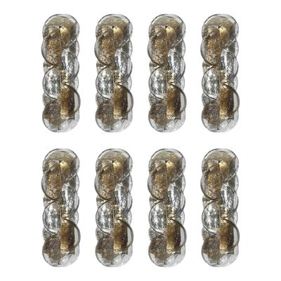 Mid-Century Austrian Citrus Wall Sconces in Murano Glass from Kalmar, 1970s, Set of 8-TPE-1721112