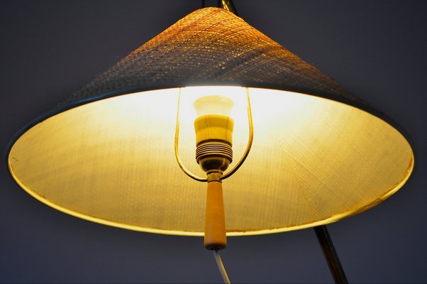 Mid-Century Austrian Floor Lamp from J. T. Kalmar, 1950s-OV-1794218