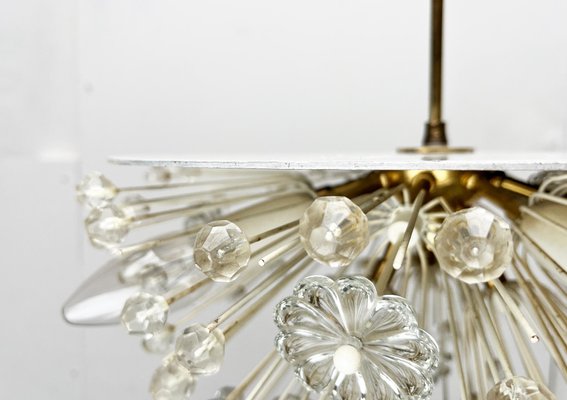 Mid-Century Austrian Flower Pendant Lamp by Emil Stejnar for Rupert Nikoll, Vienna, Austria, 1950s-UAH-2026926