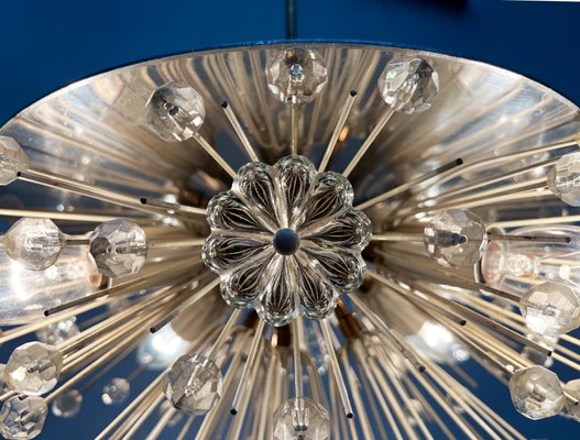 Mid-Century Austrian Flower Pendant Lamp by Emil Stejnar for Rupert Nikoll, Vienna, Austria, 1950s-UAH-2026926