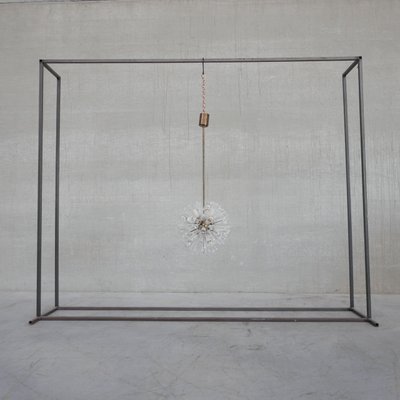 Mid-Century Austrian Glass and Brass Chandelier by Emil Stejnar-JRP-1076099