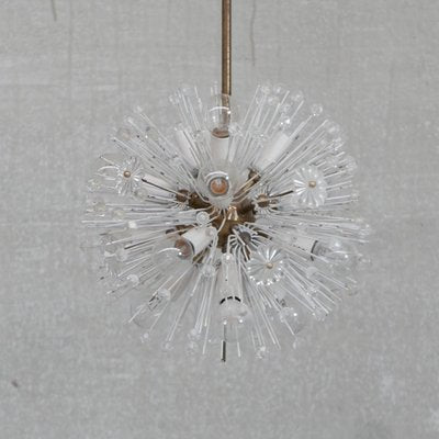 Mid-Century Austrian Glass and Brass Chandelier by Emil Stejnar-JRP-1076099