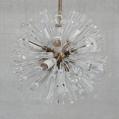 Mid-Century Austrian Glass and Brass Chandelier by Emil Stejnar-JRP-1076099