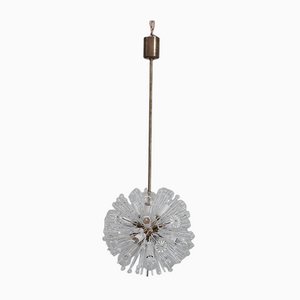 Mid-Century Austrian Glass and Brass Chandelier by Emil Stejnar-JRP-1076099