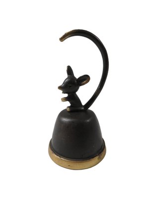 Mid-Century Austrian Mouse Table Bell by Walter Bosse, 1950s-RCH-1372906