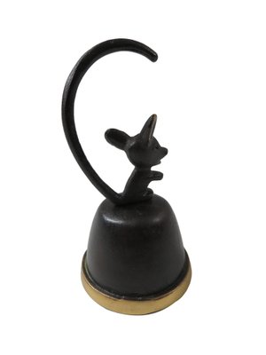 Mid-Century Austrian Mouse Table Bell by Walter Bosse, 1950s-RCH-1372906