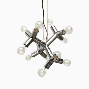 Mid-Century Austrian Space Age Atomic 12 HL Pendant Lamp from J.T. Kalmar, 1960s-UAH-573696