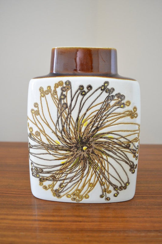 Mid-Century Baca Fayence Vase by Ellen Malmer for Royal Copenhagen, 1960s