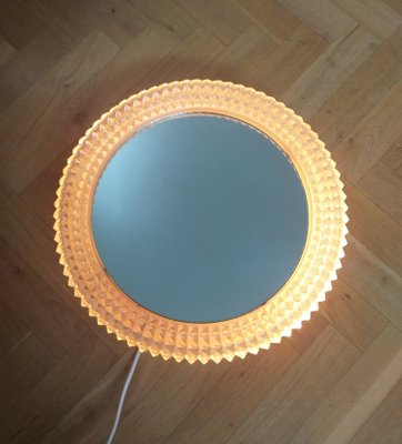 Mid-Century Backlit Mirror, 1970s-TZ-797987