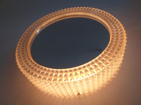 Mid-Century Backlit Mirror, 1970s-TZ-797987