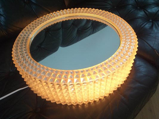 Mid-Century Backlit Mirror, 1970s-TZ-797987