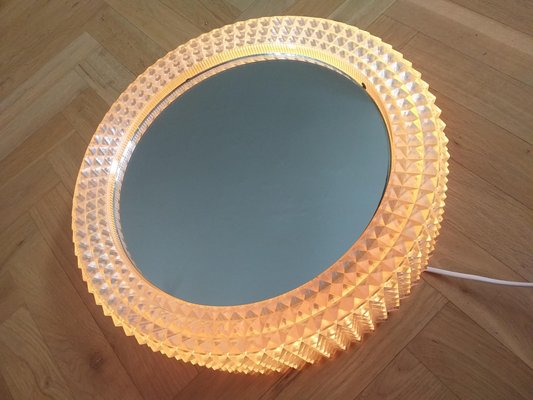 Mid-Century Backlit Mirror, 1970s-TZ-797987