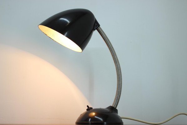 Mid-Century Bakelite Adjustable Table Lamp by Eric Kirkman Cole, 1950s-TZ-738309