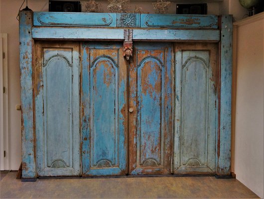 Mid-Century Balinese Carved Doors-DKC-800059