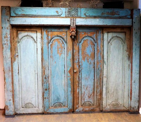 Mid-Century Balinese Carved Doors-DKC-800059