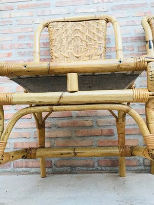 Mid-Century Bamboo Chairs, Set of 2-NOU-592865