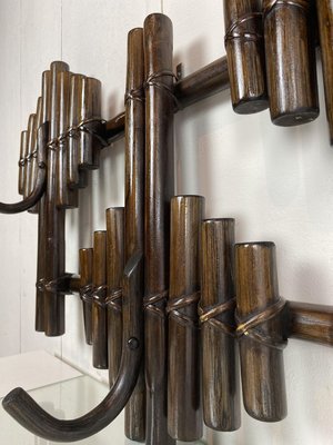 Mid Century Bamboo Coat Rack, 1970s-WZZ-890361