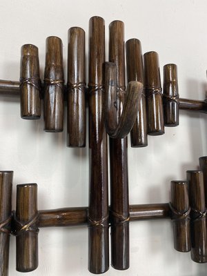 Mid Century Bamboo Coat Rack, 1970s-WZZ-890361