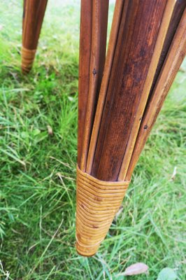 Mid-Century Bamboo Garden Patio Table, 1960s-ED-1278194