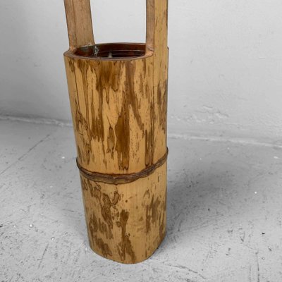 Mid-Century Bamboo Ikebana Ni-Ju-Giri Vase, Japan, 1950s-DWL-1736913