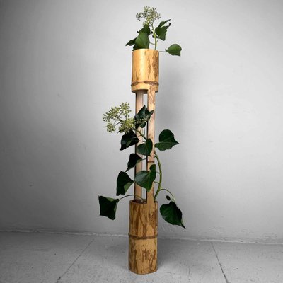 Mid-Century Bamboo Ikebana Ni-Ju-Giri Vase, Japan, 1950s-DWL-1736913