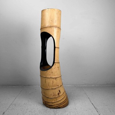 Mid-Century Bamboo Ikebana Ni-Ju-Giri Vase, Japan, 1950s-DWL-1736915