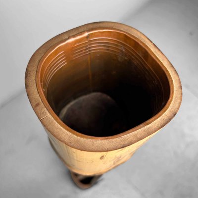 Mid-Century Bamboo Ikebana Ni-Ju-Giri Vase, Japan, 1950s-DWL-1736913